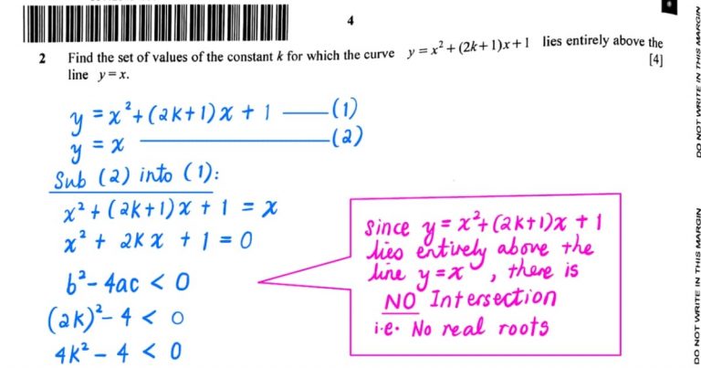 2019 gce o level a mathematics paper 1 solution