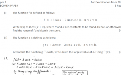 Getting Ready for Your A-Level H2 Math Exam: Best Strategies
