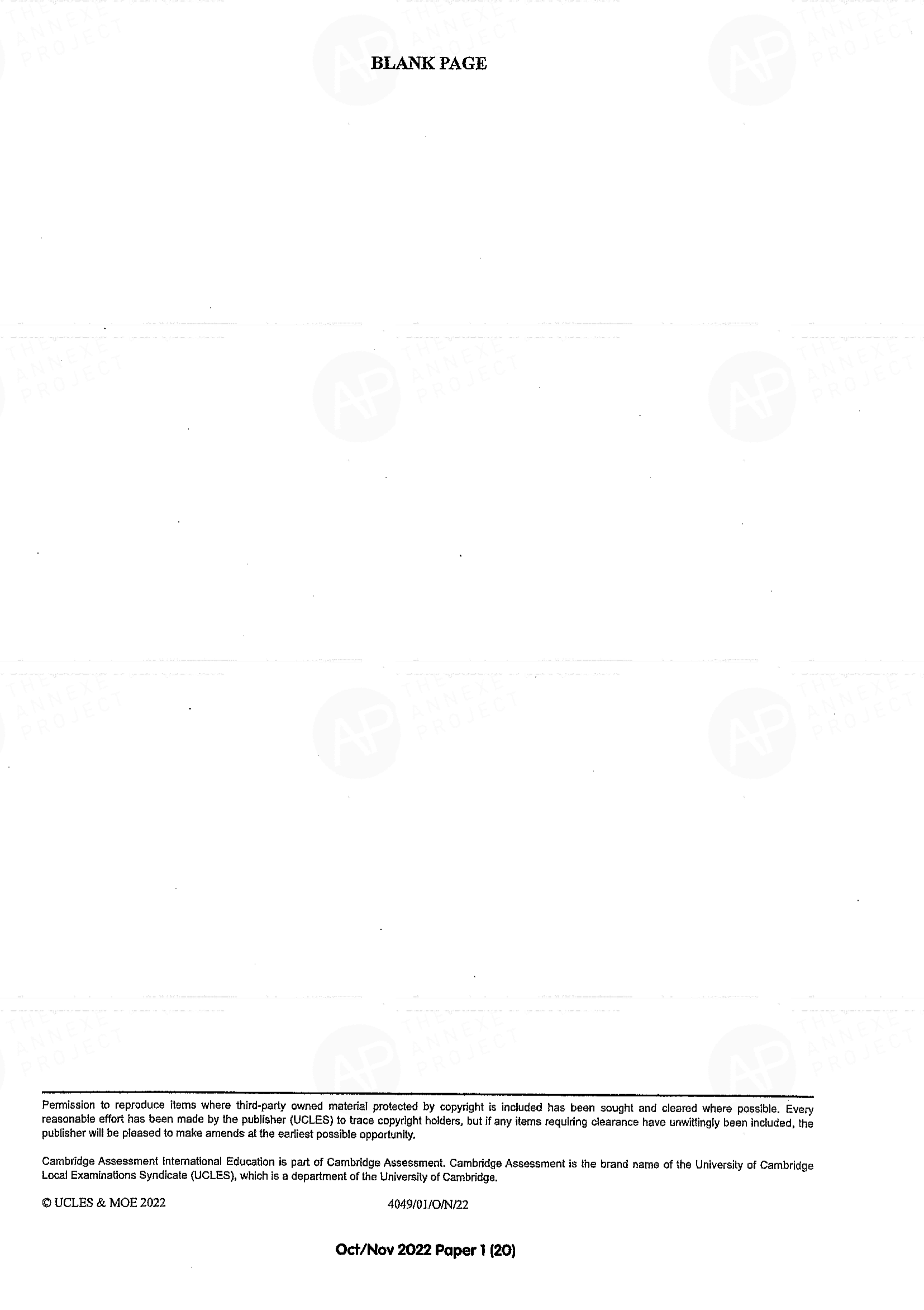 2022 O Level A Math Paper 1 Solutions page 20