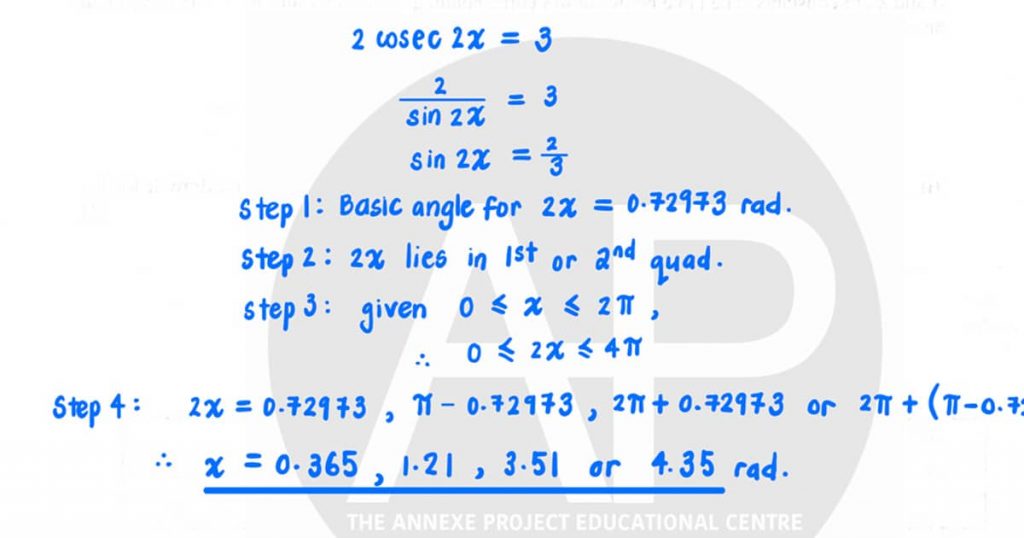 2024 O Level A Math Paper 2 Solutions page