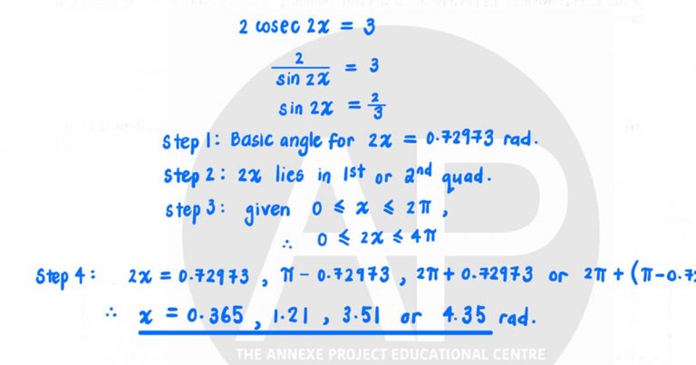 2024 O Level A Math Paper 2 Solutions page