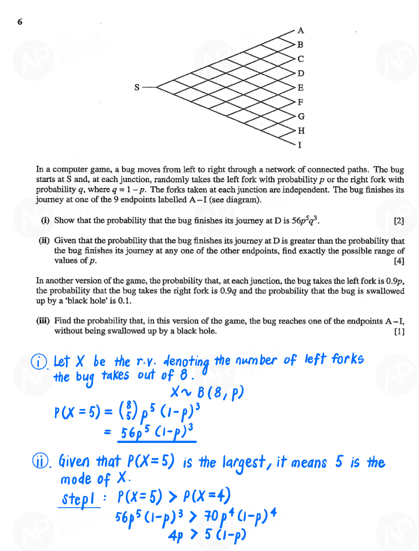 2018 A Level H2 Mathematics Paper 2 page 12 fs8