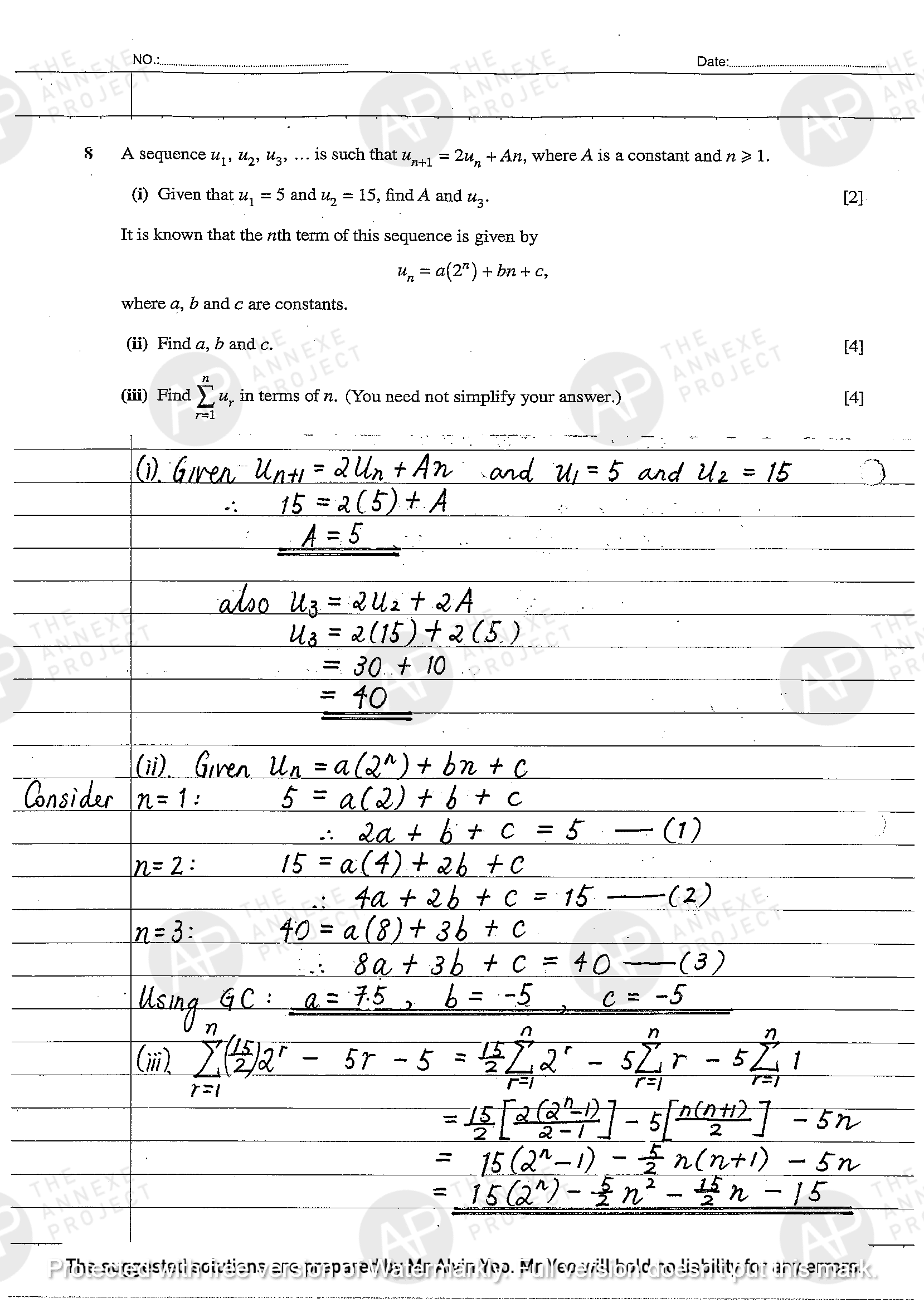 2018 A level H2 Mathematics Paper 1 Page 09