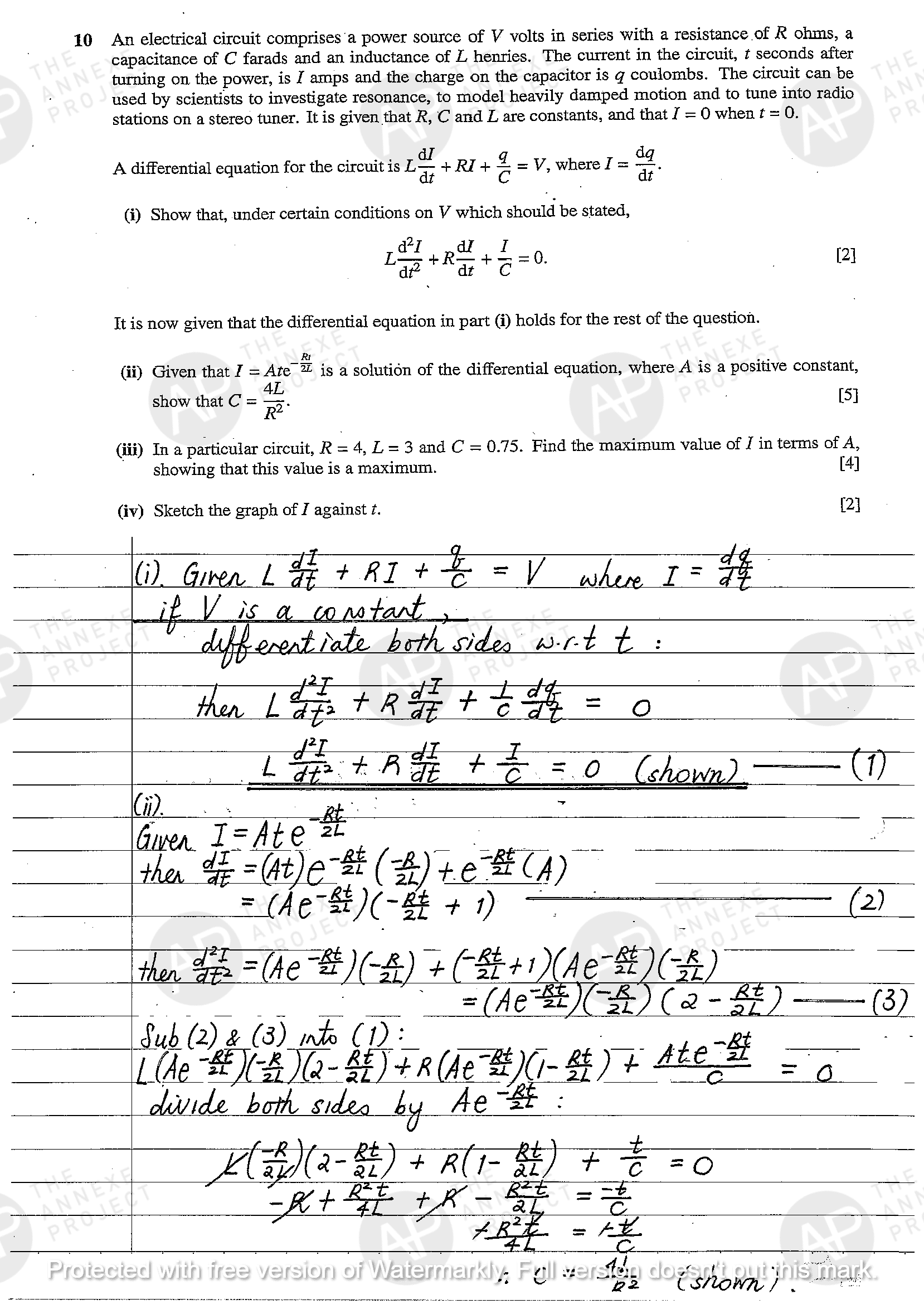 2018 A level H2 Mathematics Paper 1 Page 12