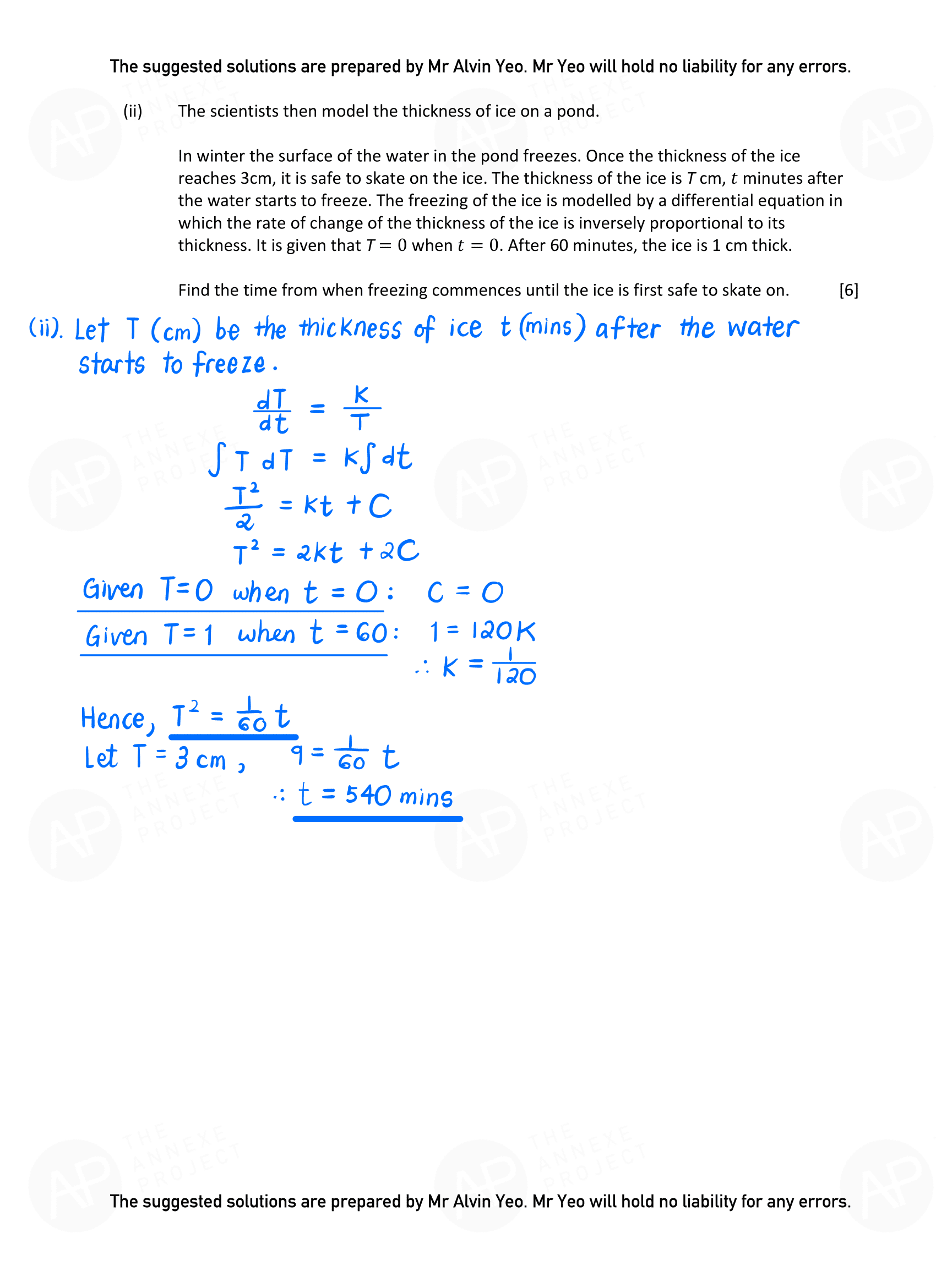 2019 A level H2 Mathematics Paper 1 14 fs8