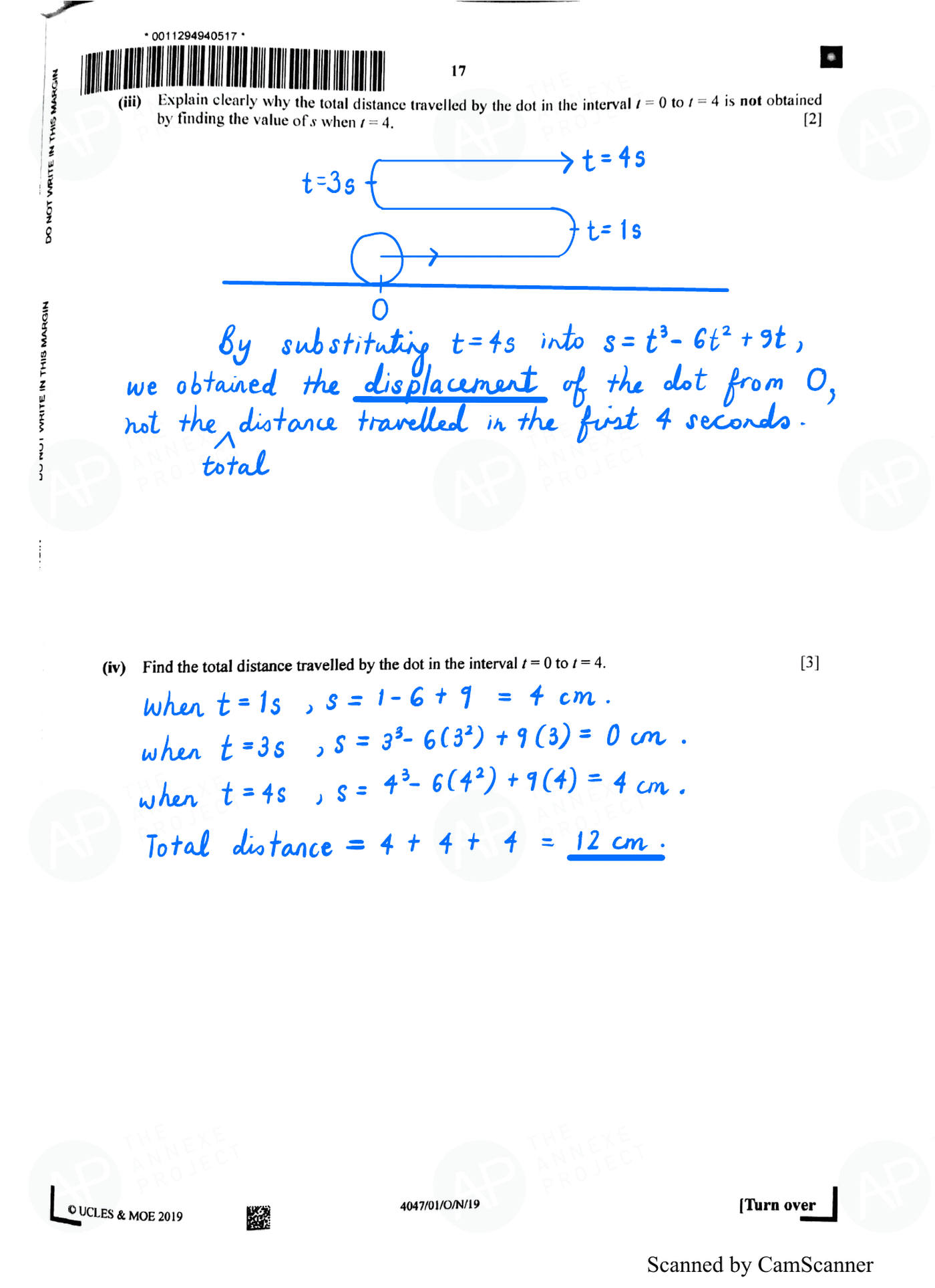 2019 O Level A Math Paper 1 Solution page 15 fs8