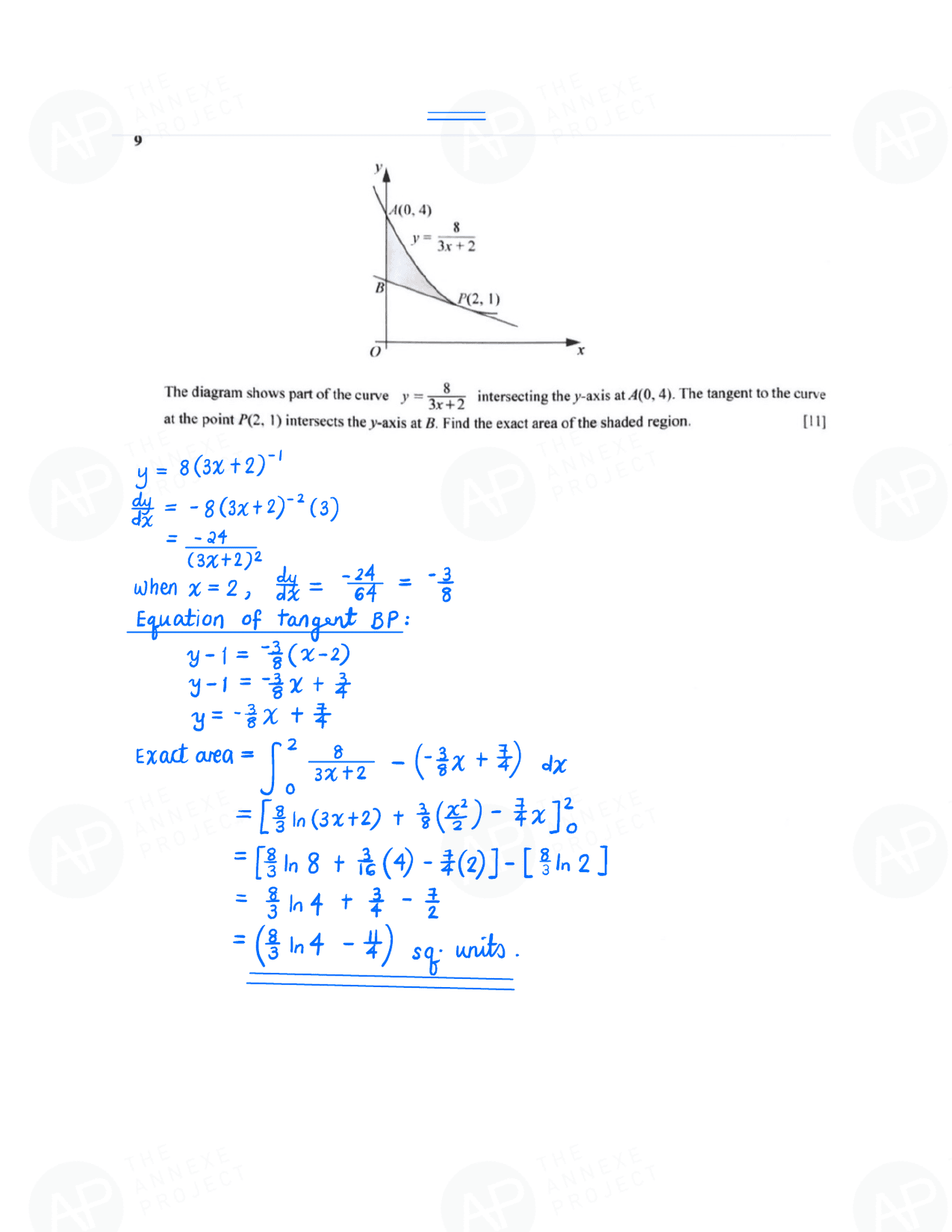 2019 O Level A Math Paper 2 Solution page 12 fs8
