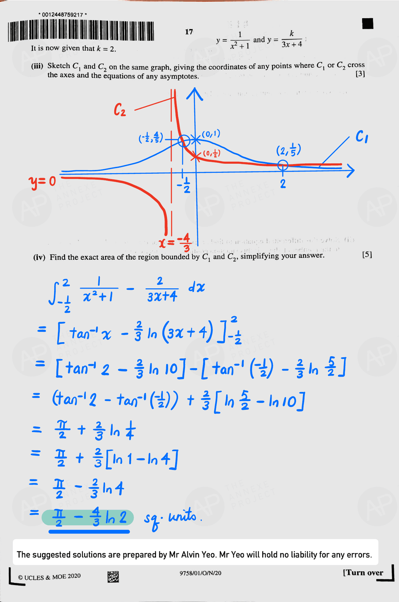 2020 A level H2 Mathematics Paper 1 page 17 fs8