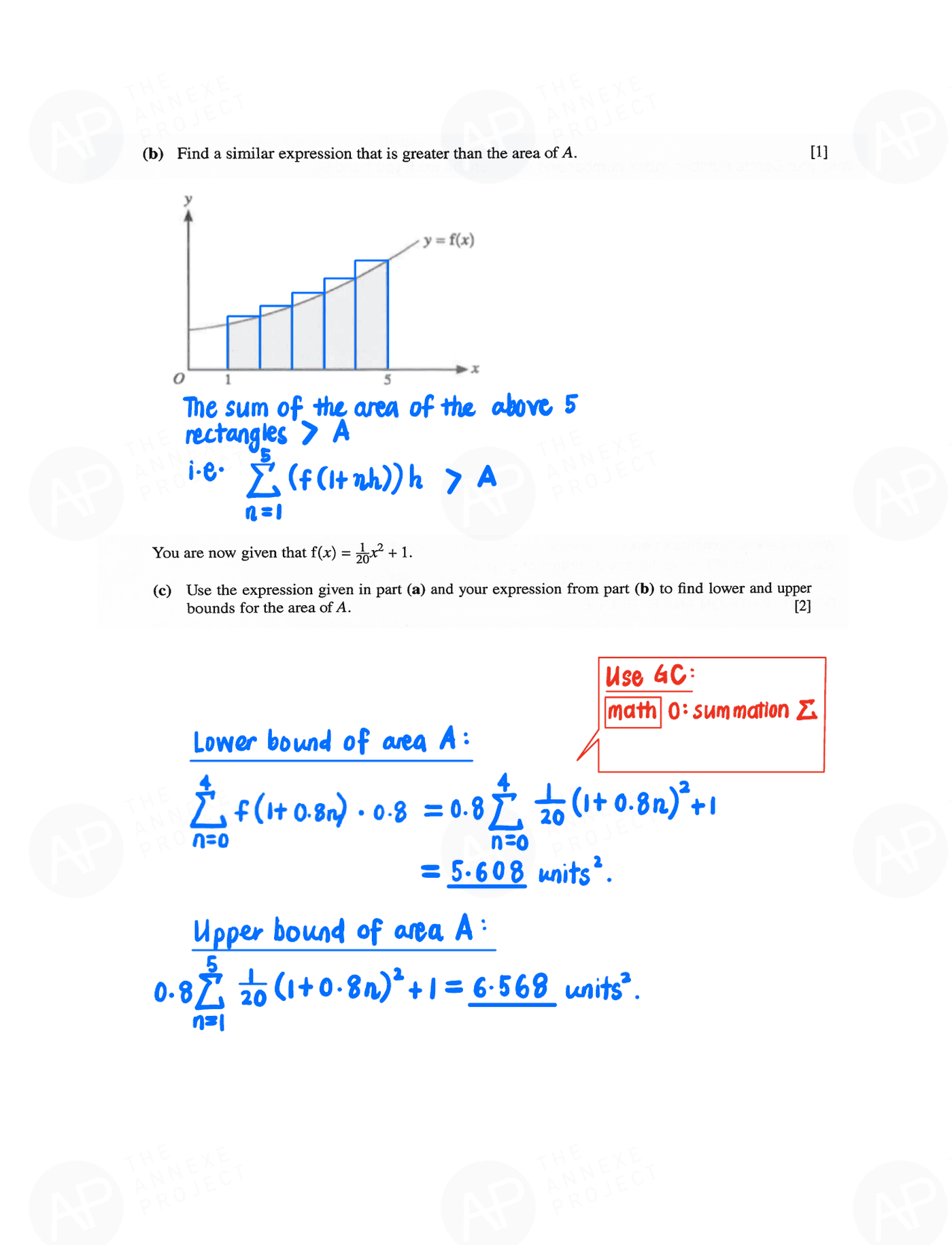 2021 A Level H2 Mathematics Paper 2 Solution page 05 fs8