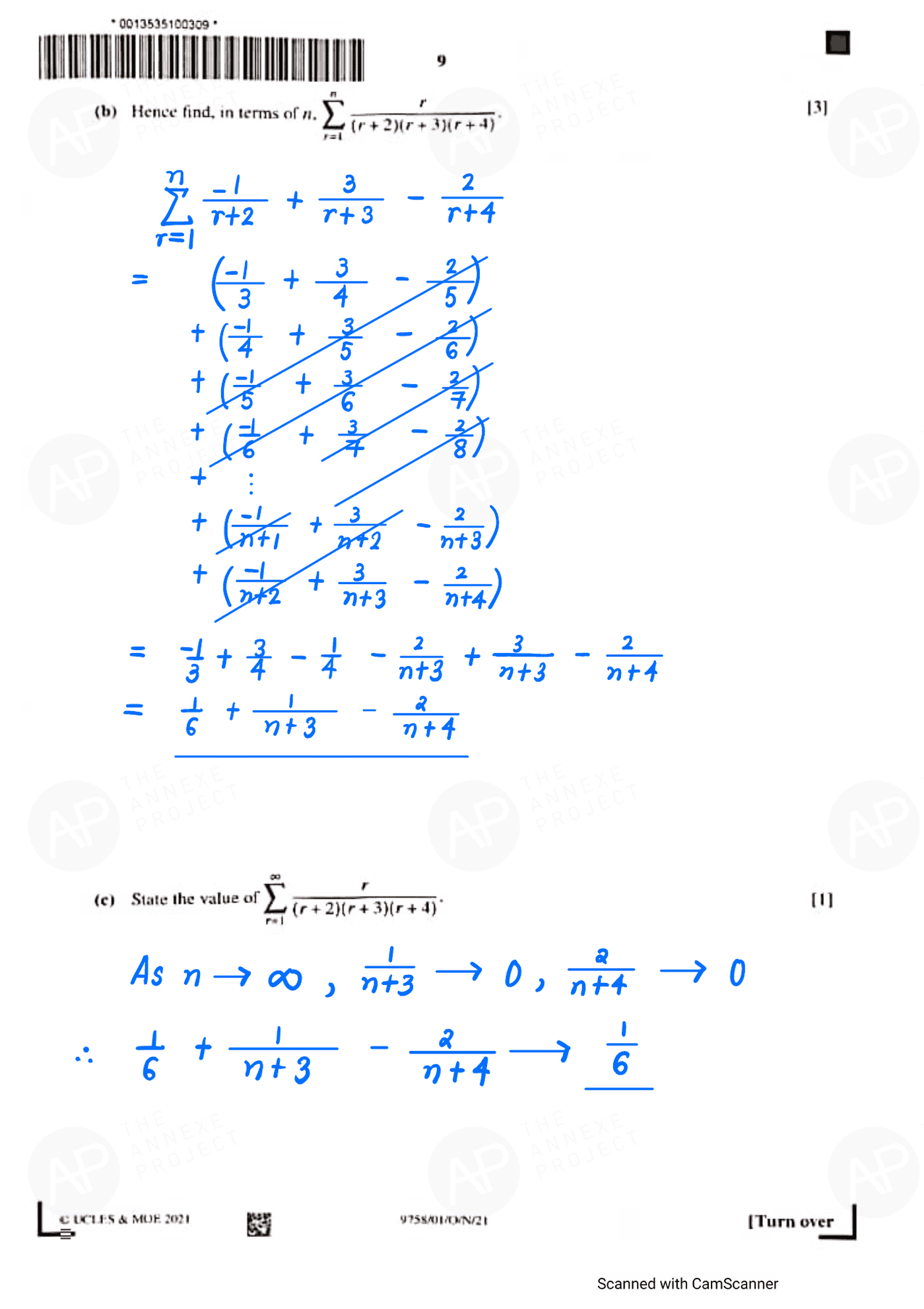 2021 A level H2 Mathematics Paper 1 page 07 fs8