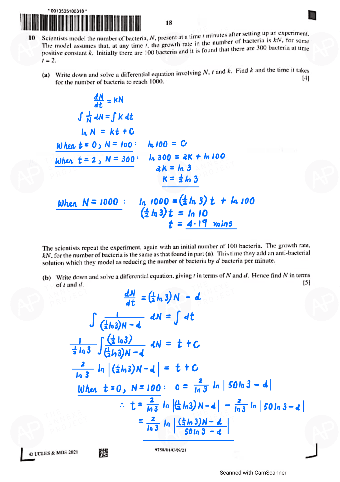 2021 A level H2 Mathematics Paper 1 page 16 fs8