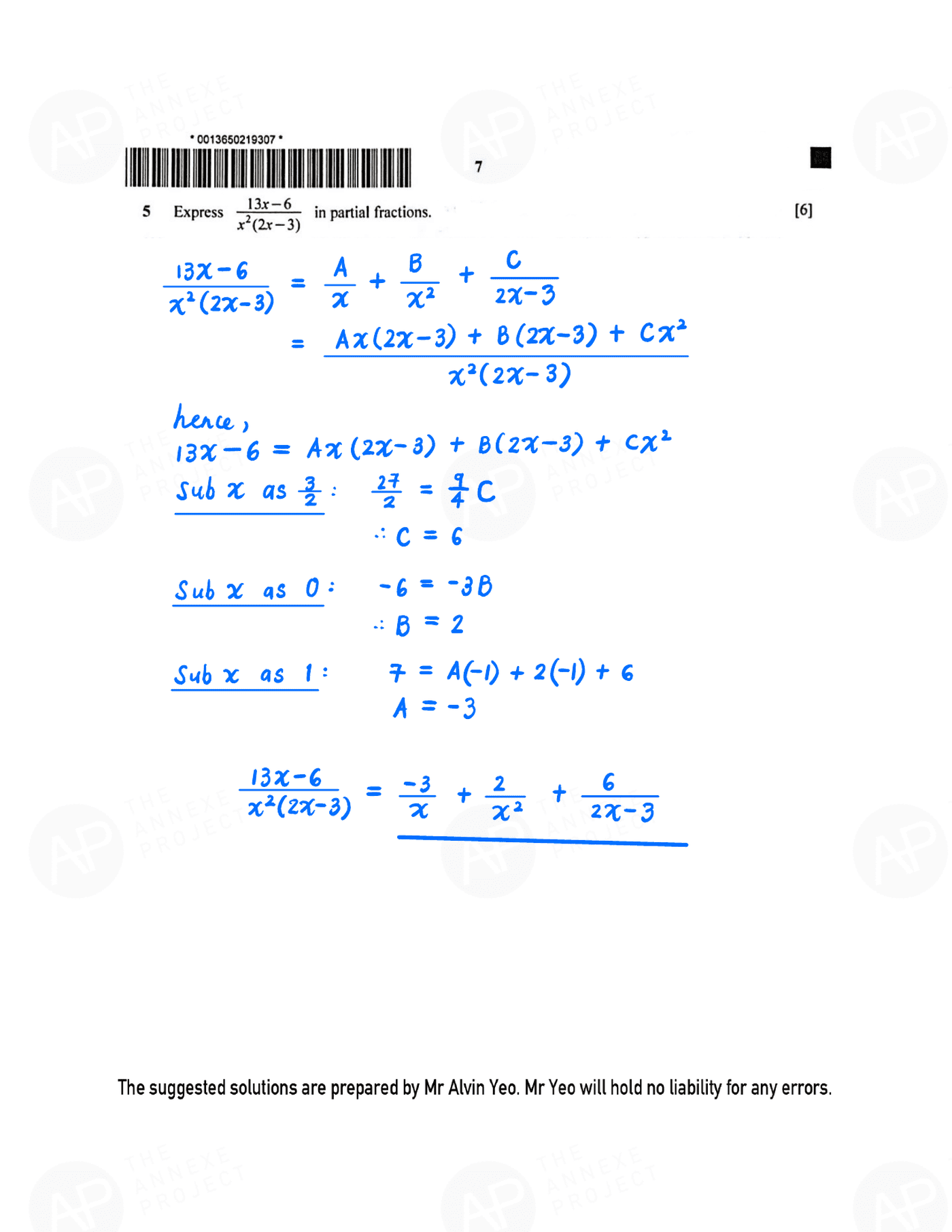 2021 O level A Math Paper 1 page 07 fs8