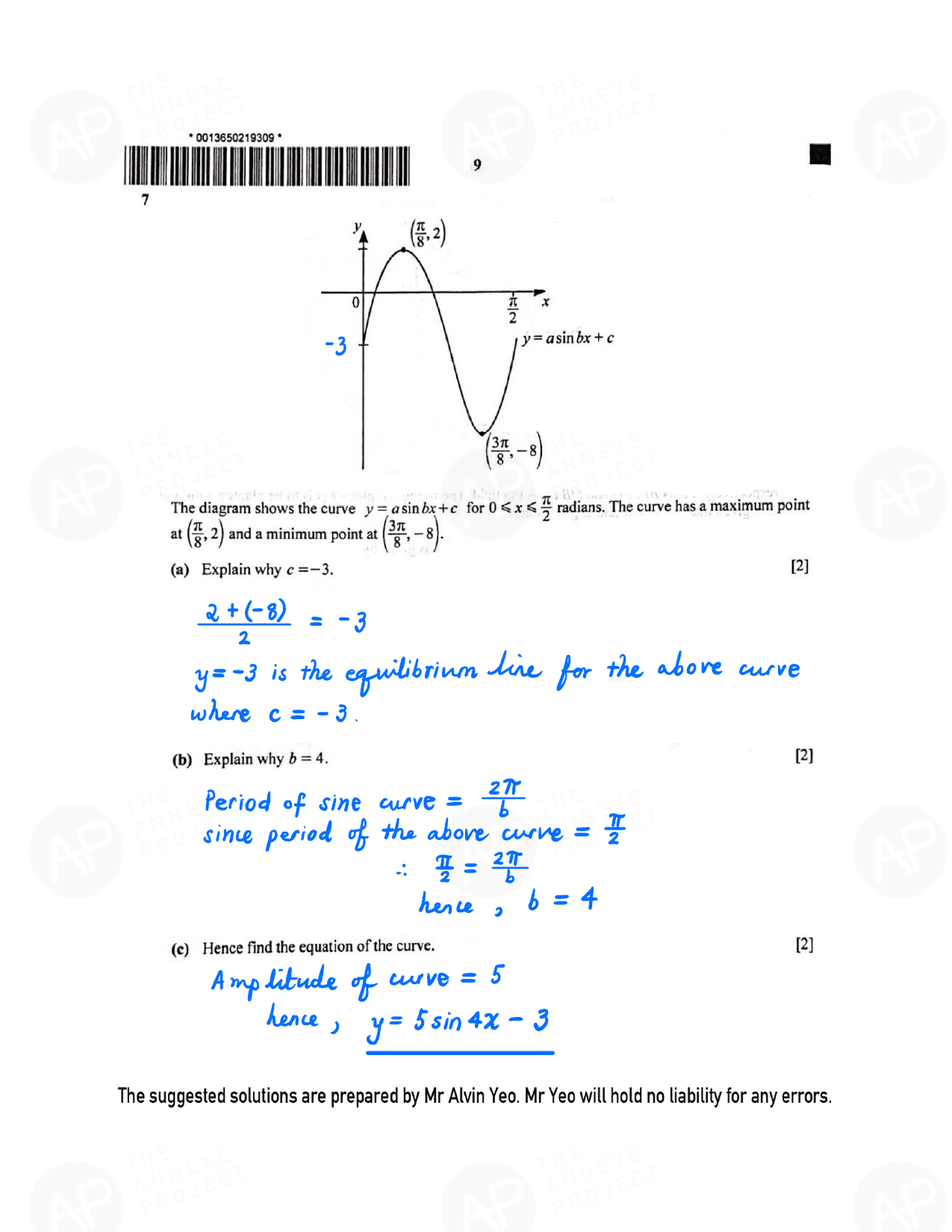 2021 O level A Math Paper 1 page 09 fs8