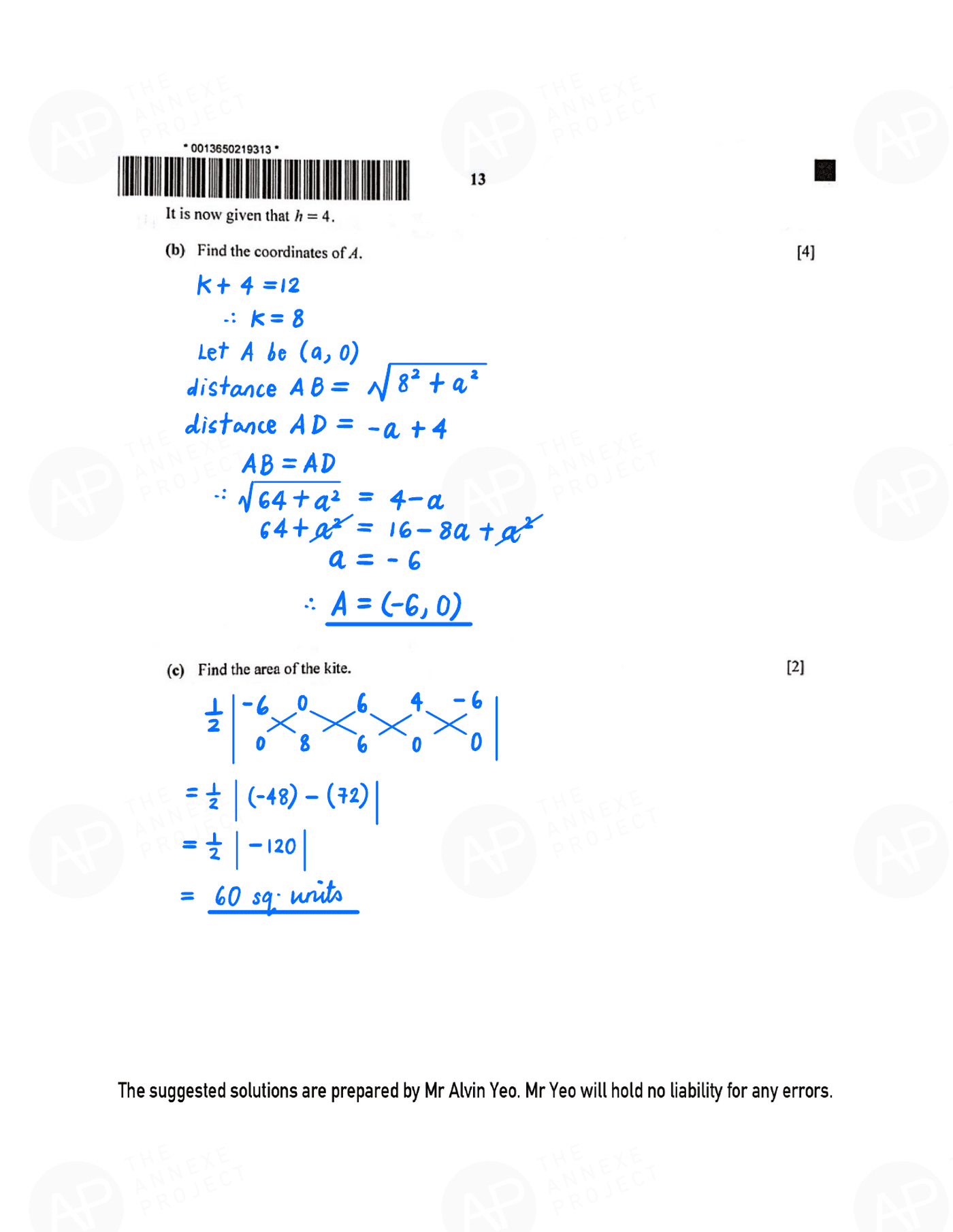 2021 O level A Math Paper 1 page 13 fs8