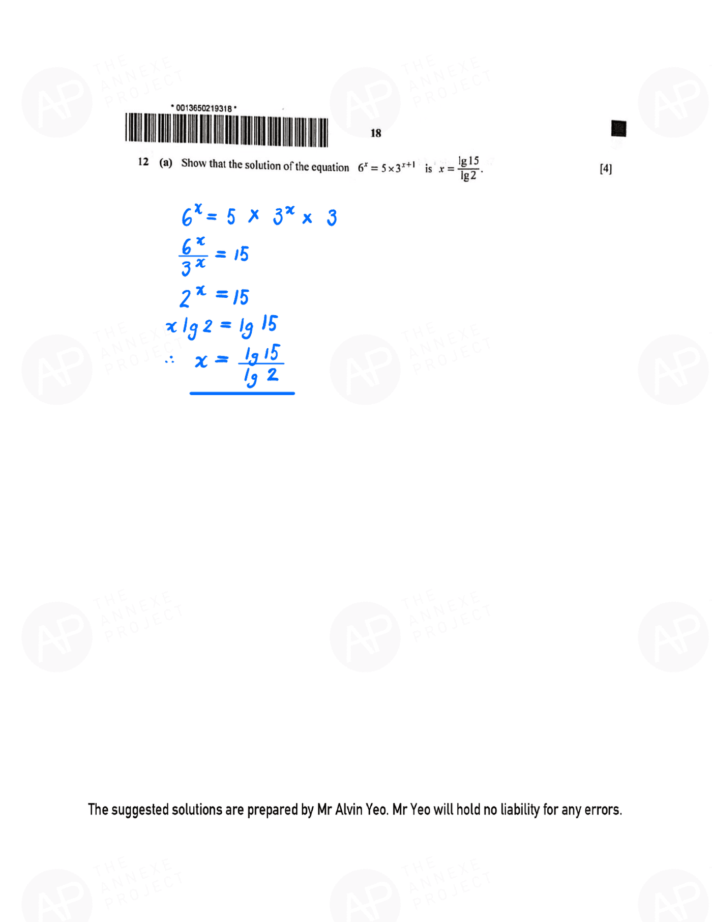 2021 O level A Math Paper 1 page 18 fs8