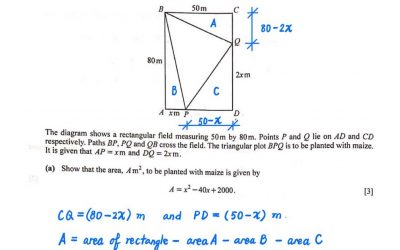 2021 GCE O-LEVEL A MATH PAPER 1 SOLUTION