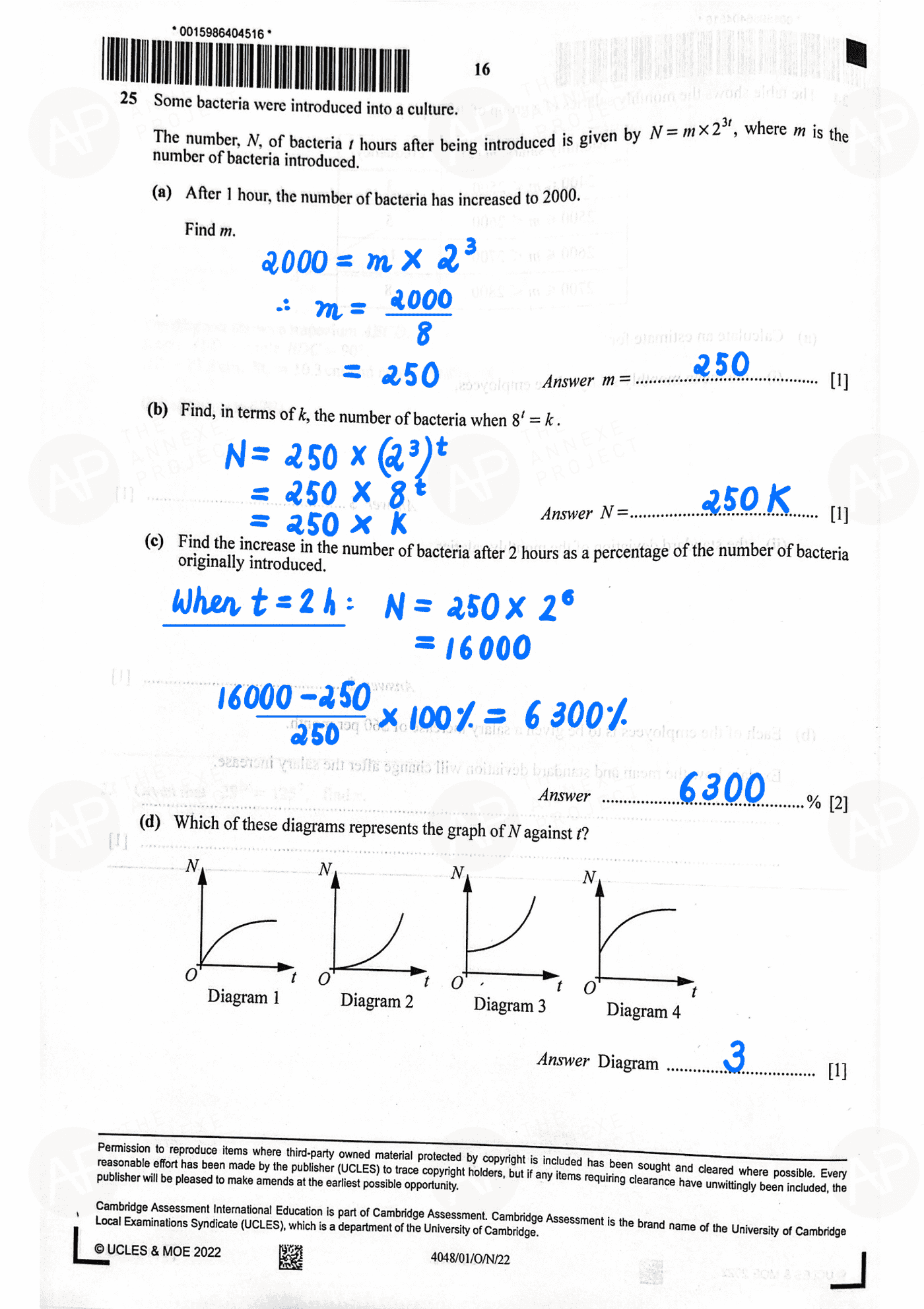 2022 O Level Elementary Mathematics Paper 1 page 16 fs8
