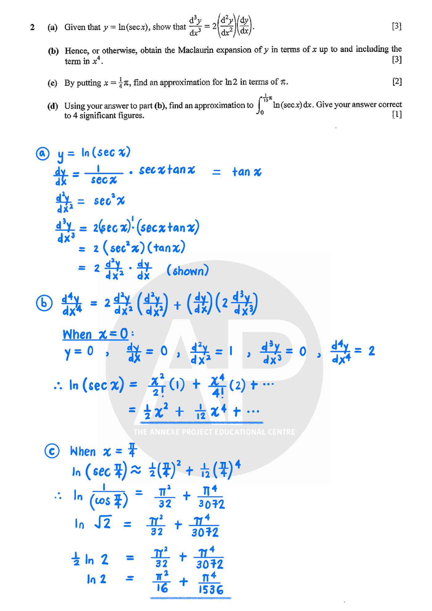 2023 A Level H2 Mathematics Paper 2 page 03