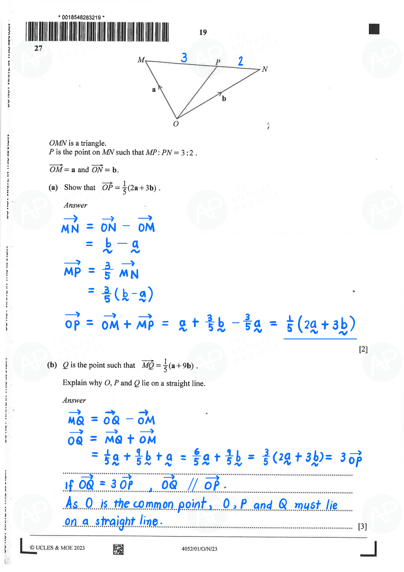 2023 O Level Elementary Mathematics Paper 1 alvin updated page 19 fs8