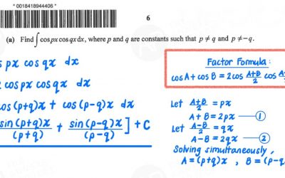 2023 GCE A LEVEL H2 MATHEMATICS PAPER 1 SOLUTION