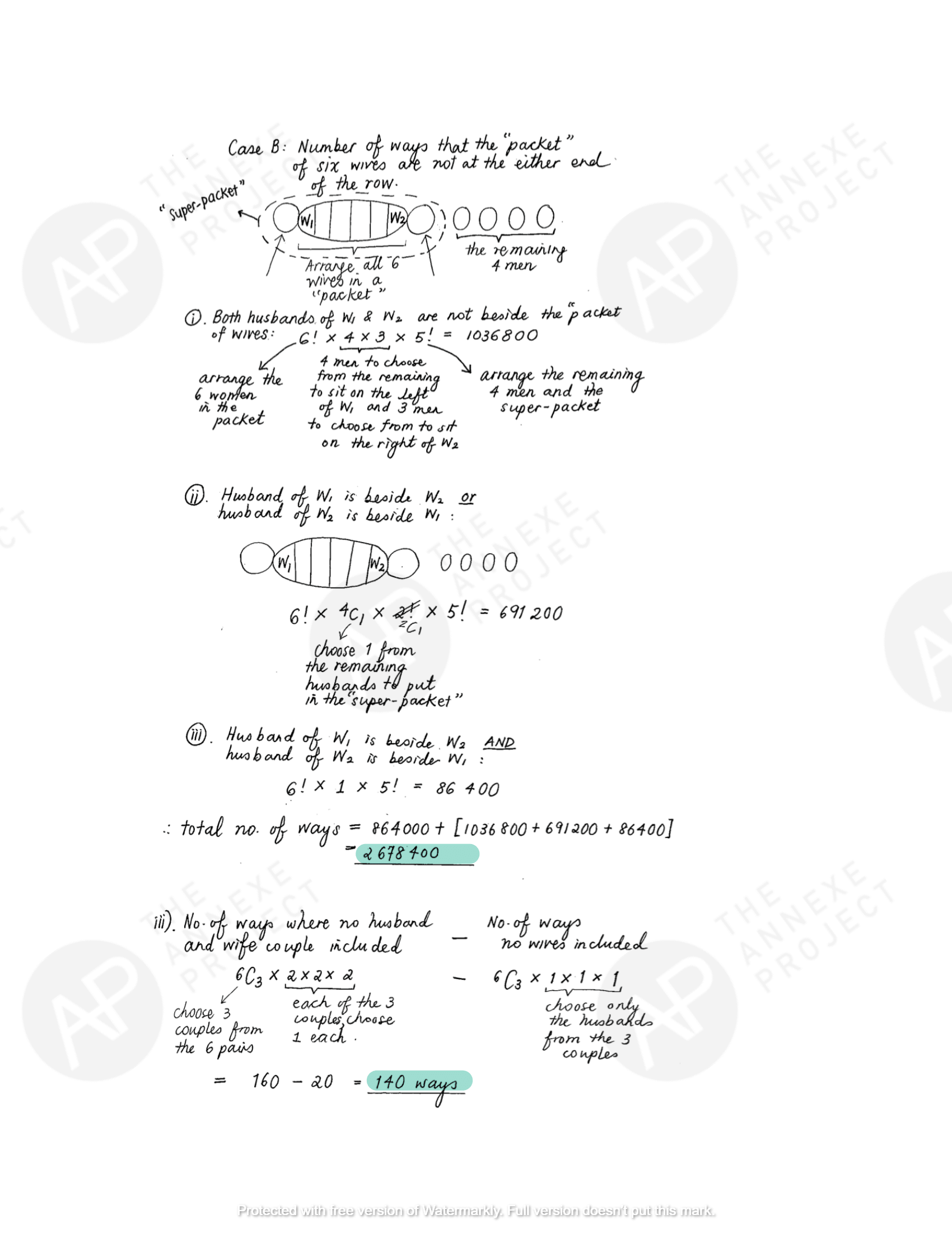 The Annexe Project A Level H2 Math Tuition 2017 A Level Specimen Paper 2 solution 07