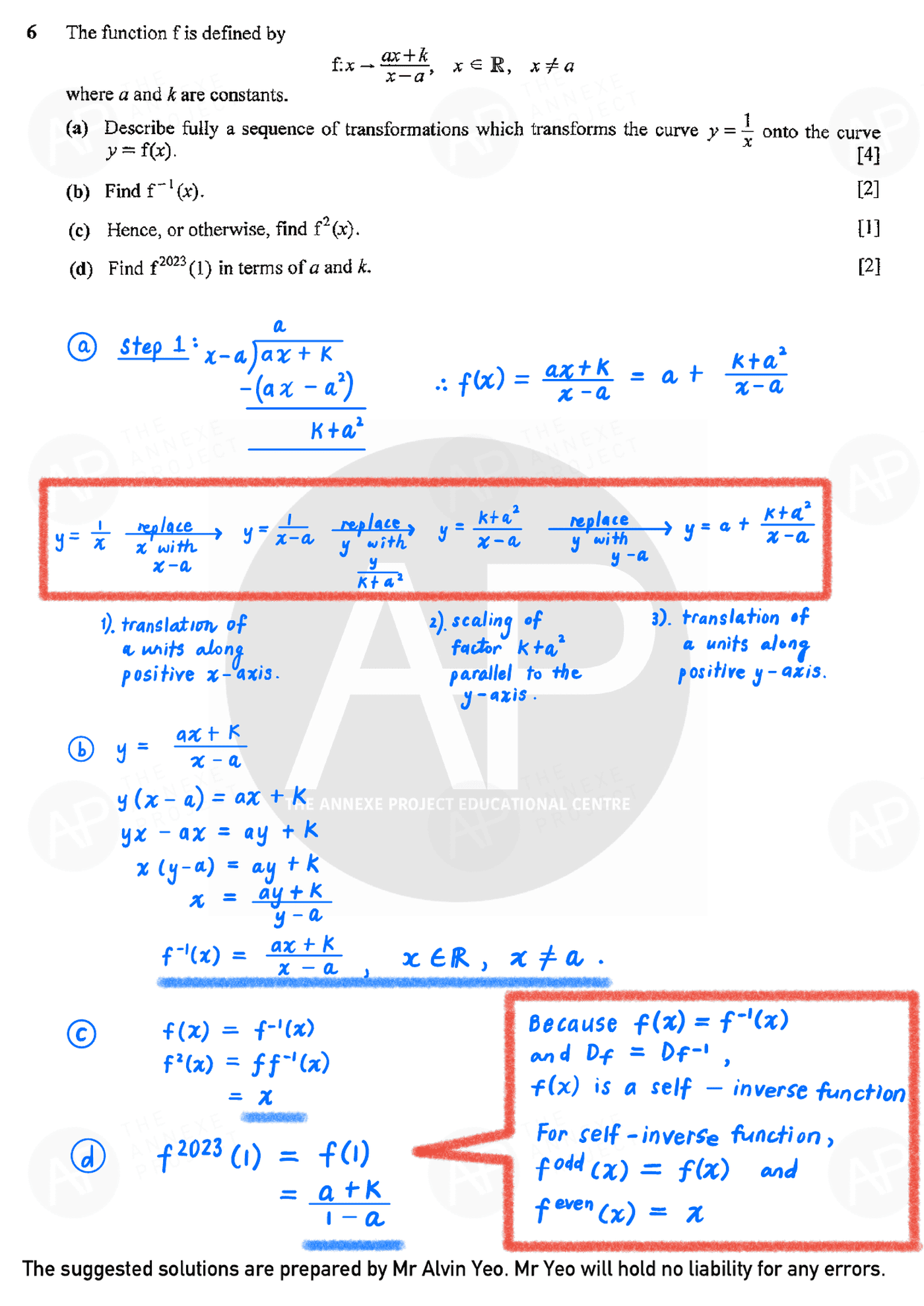 2022 A Level H2 Mathematics Paper 1 solution page 08 fs8