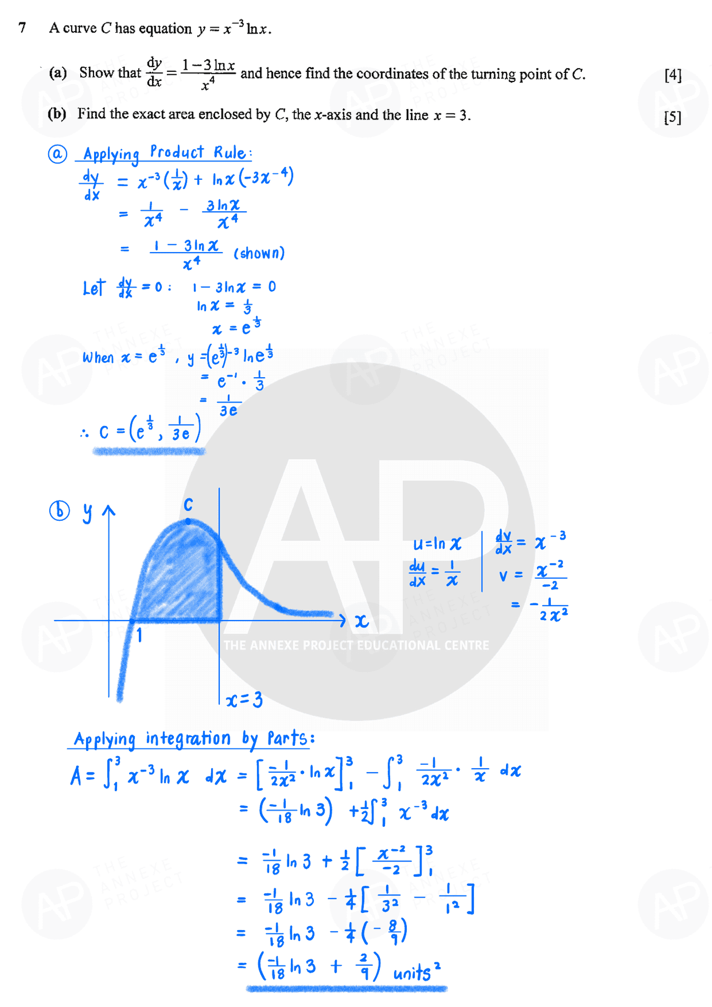 2022 A Level H2 Mathematics Paper 1 solution page 09 fs8