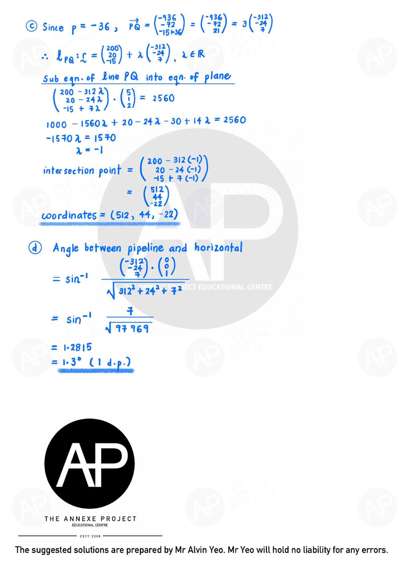 2022 A Level H2 Mathematics Paper 1 solution page 15 fs8