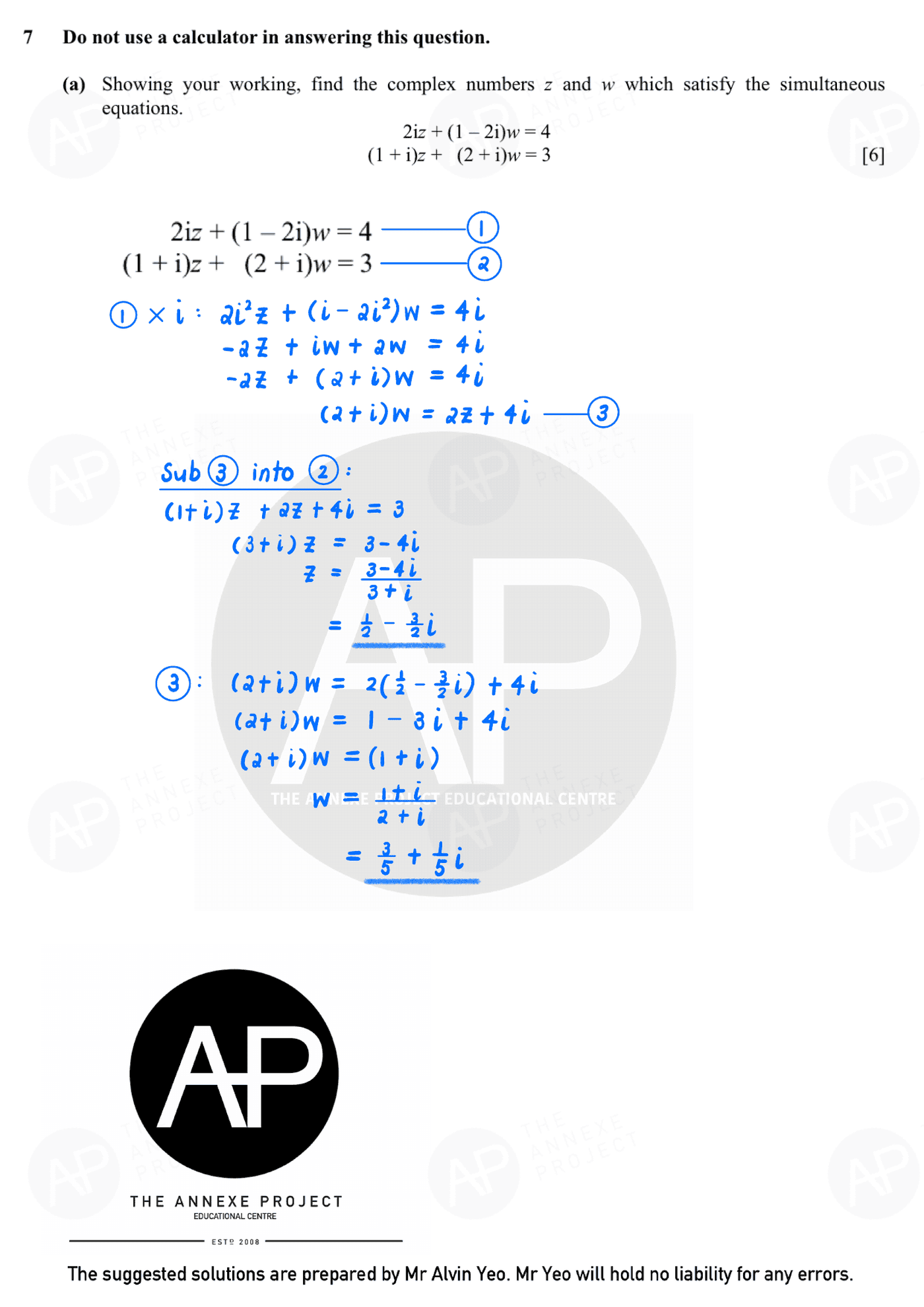 2025 A Level Specimen Paper 1 update page 10 fs8