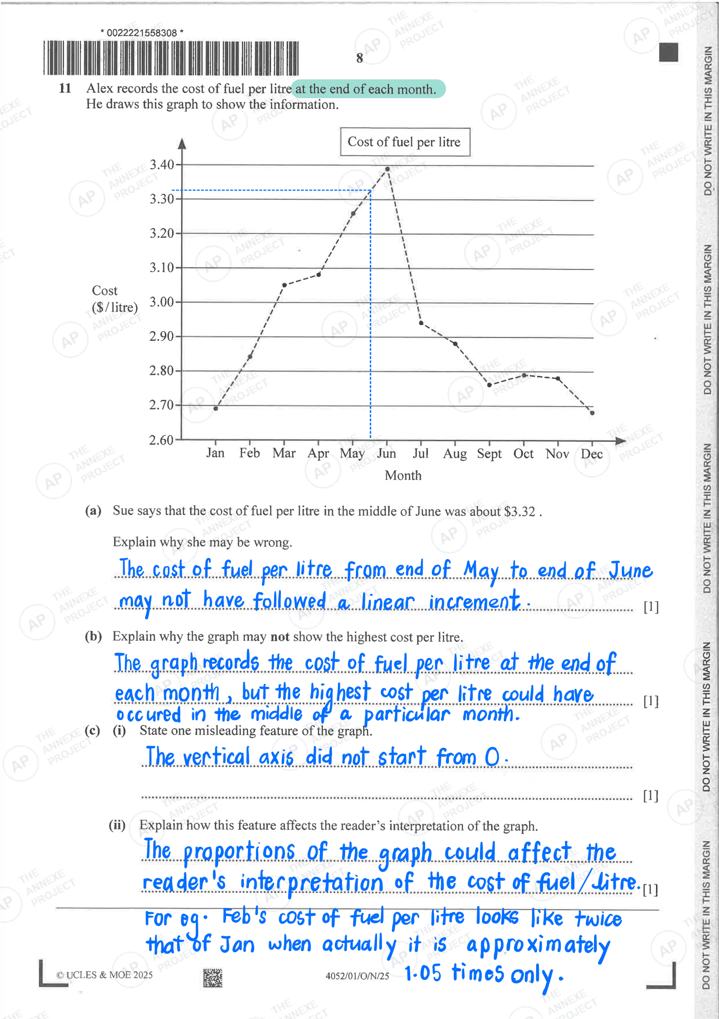 2025 O-LEVEL E MATH PAPER 1 SOLUTION 8 2025 O Level Elementary Mathematics Paper 1 Solutions page 08 fs8 1