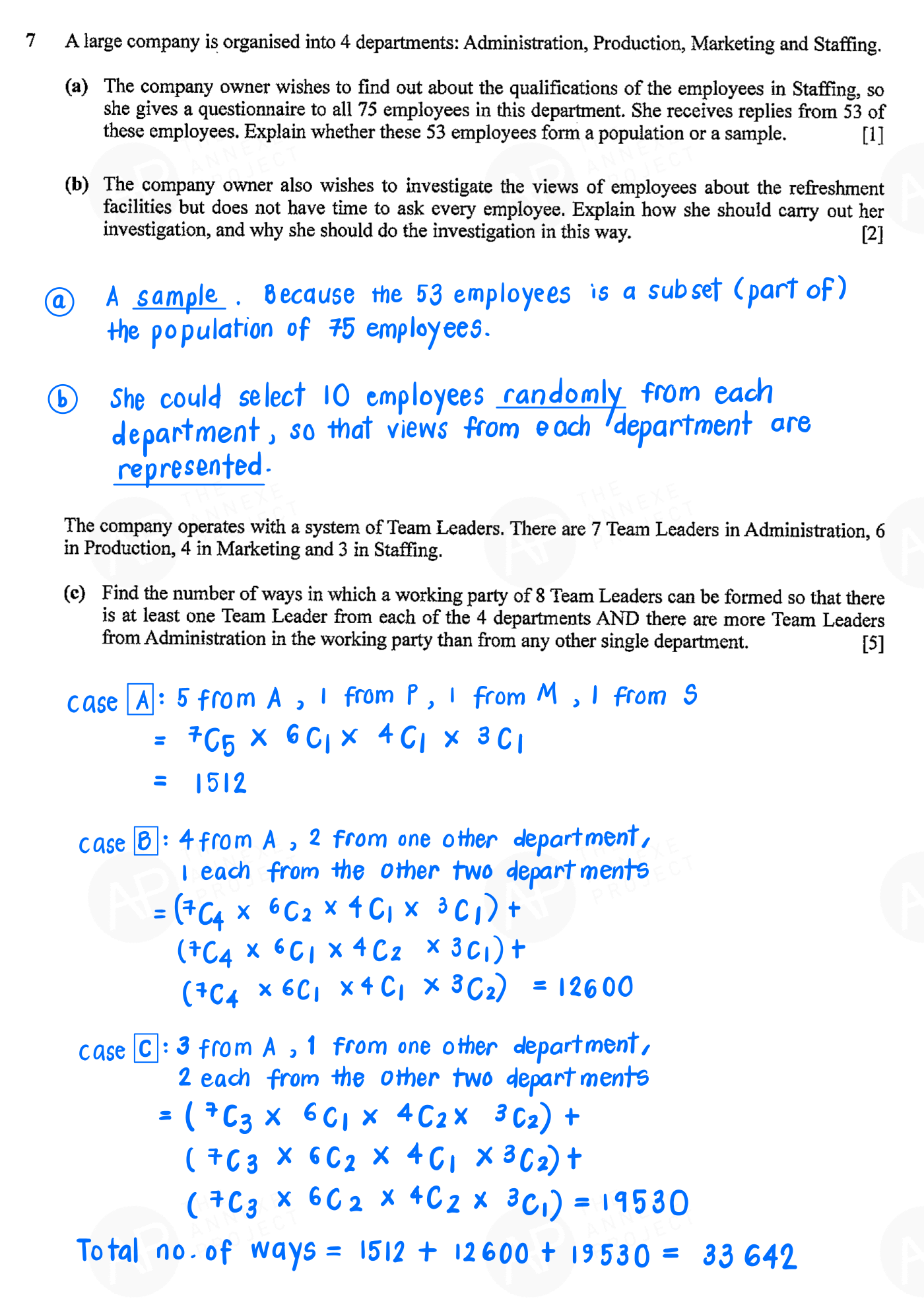 2022 GCE A LEVEL H2 MATHEMATICS PAPER 2 SOLUTION 14 2022 A Level H2 Mathematics Paper 2 solution page 13 fs8