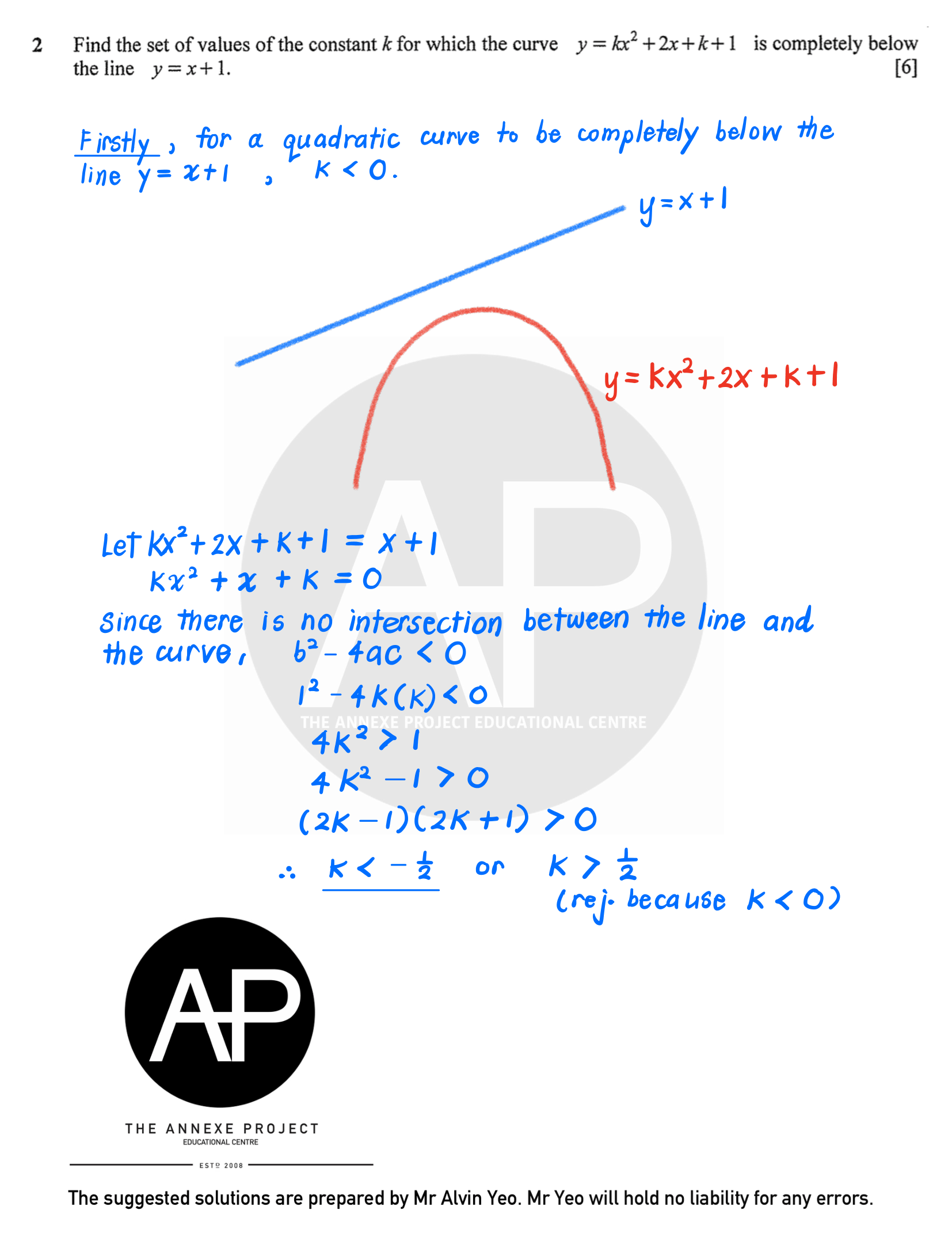 2025 O Level A Math Paper 1 Solutions page 3
