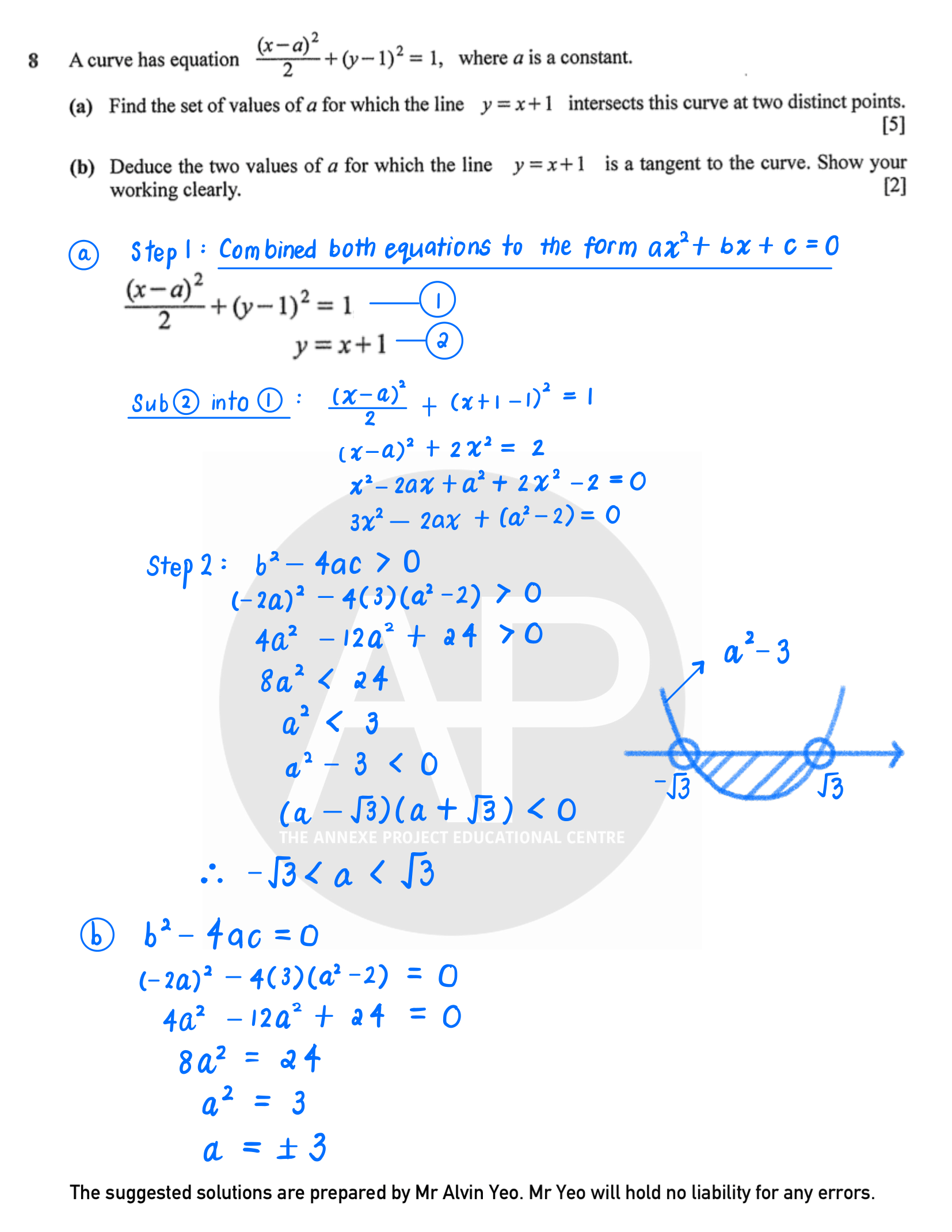 2025 O Level A Math Paper 1 Solutions page 9