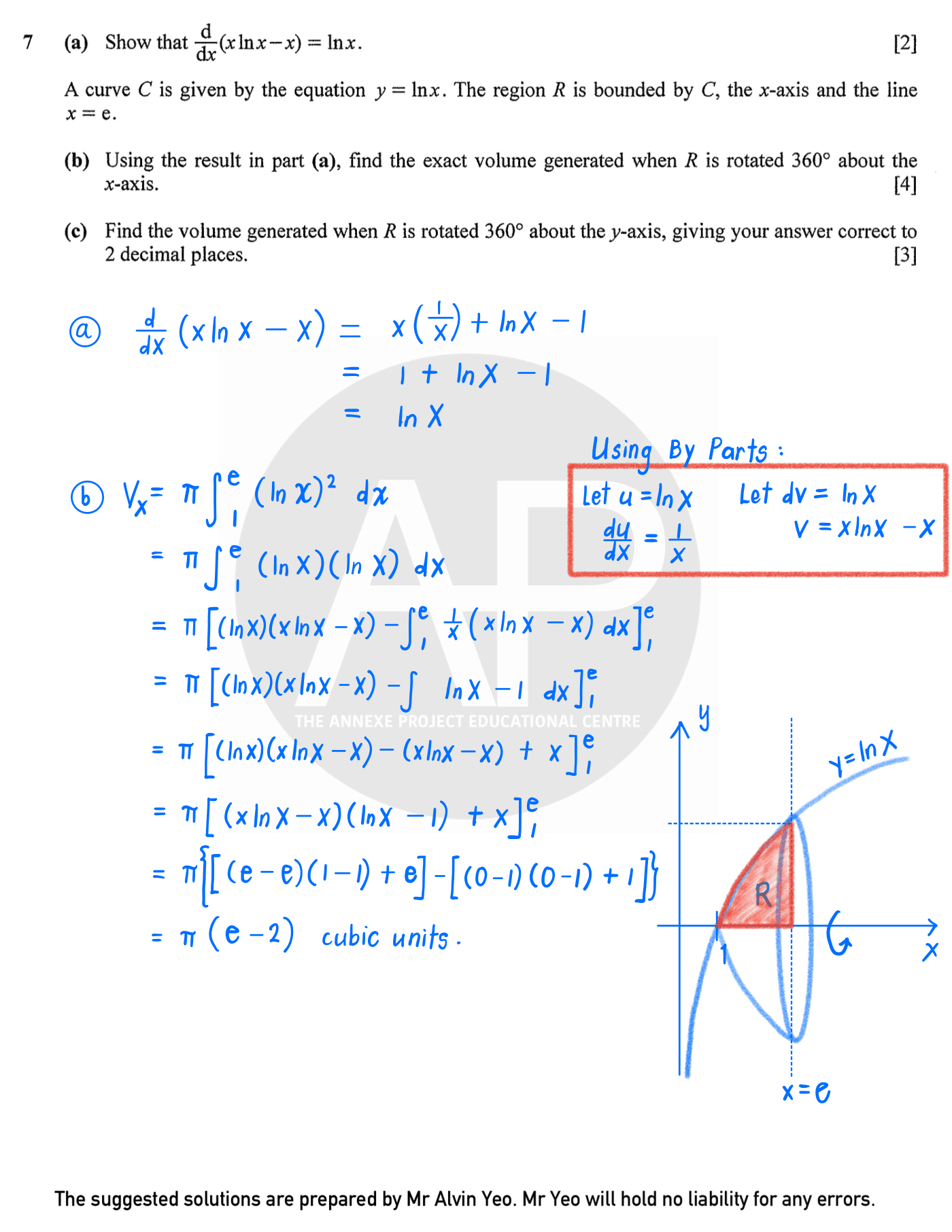 2025 GCE A Level H2 Mathematics Paper 1 Solution 9 2025 A Level H2 Mathematics Paper 1 page 08