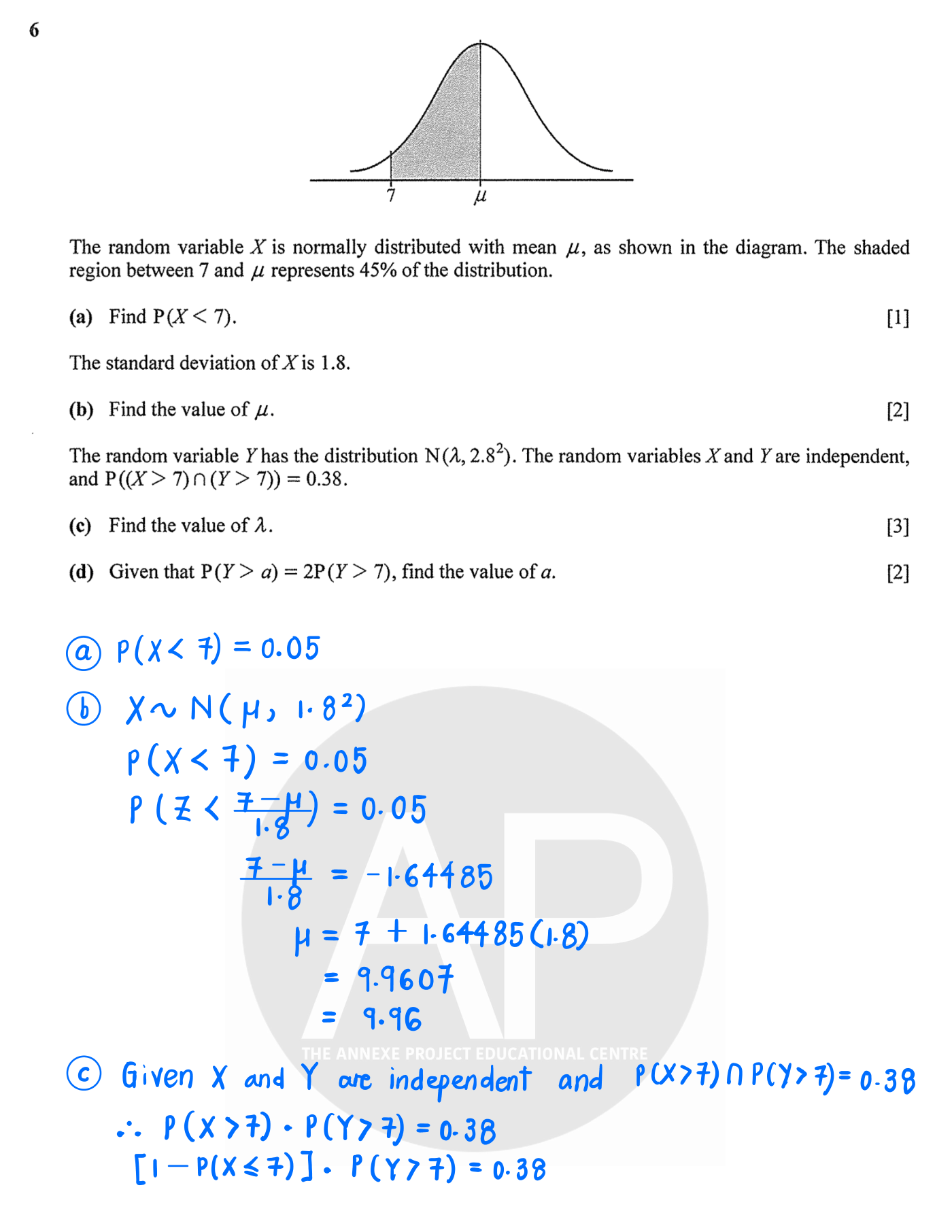 2025 GCE A Level H2 Mathematics Paper 2 Solution 10 2025 A Level H2 Mathematics Paper 2 page 09